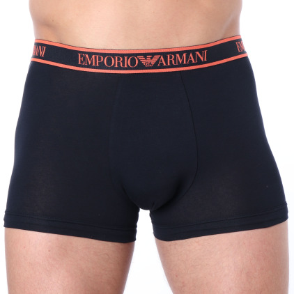 Boxer Core Logoband Coton Marine - Orange Emporio Armani