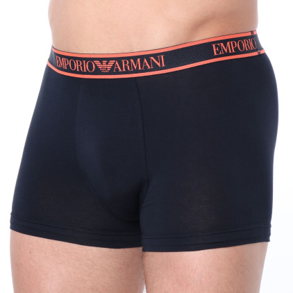 Boxer Core Logoband Coton Marine - Orange Emporio Armani