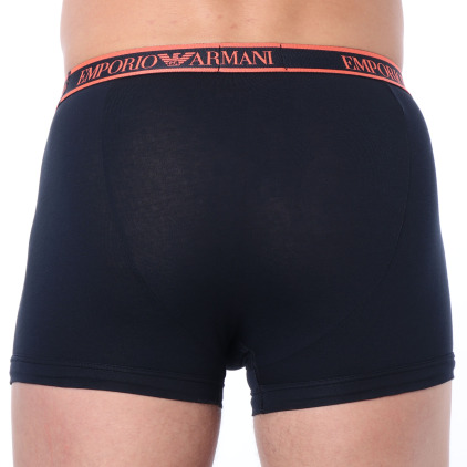 Boxer Core Logoband Coton Marine - Orange Emporio Armani