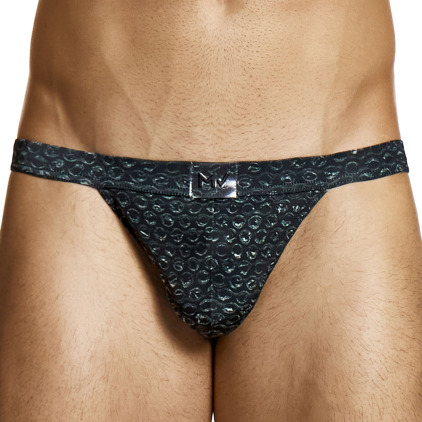 Slip Tanga Air Bubble Noir Modus Vivendi