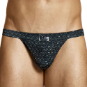 Slip Tanga Air Bubble Noir Modus Vivendi