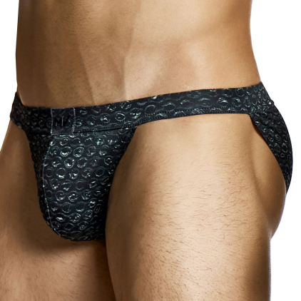 Slip Tanga Air Bubble Noir Modus Vivendi