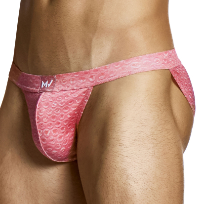 Modus Vivendi Air Bubble Tanga Briefs - Dusty Pink