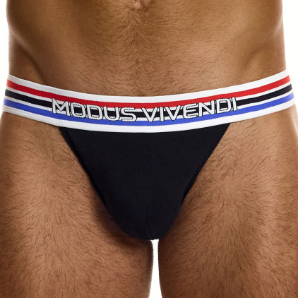 Slip Tanga Heritage Noir Modus Vivendi