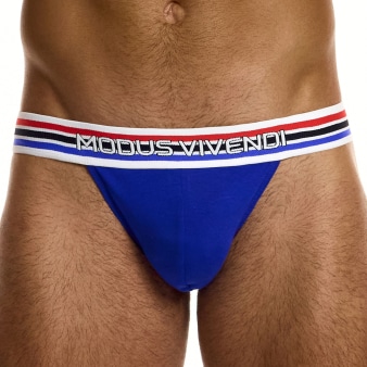 Slip Tanga Heritage Bleu Roi Modus Vivendi