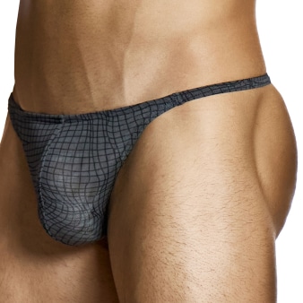 String Abstract Résille Gris Anthracite Modus Vivendi
