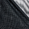 Modus Vivendi Abstract Net Long Sleeves T-Shirt - Charcoal