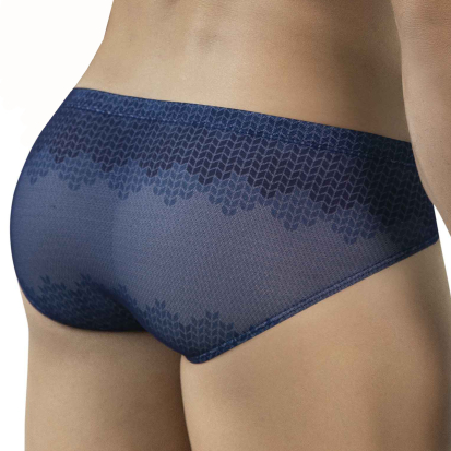 Clever Mosaico Briefs - Navy