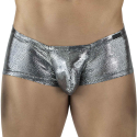 Clever Sparkles Latin Trunks - Silver