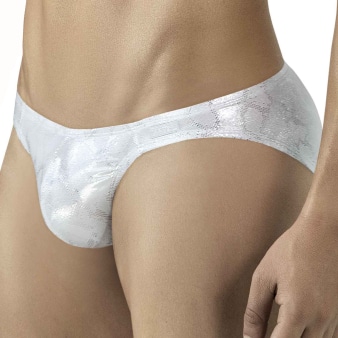 Clever Diamond Latin Briefs - Silver