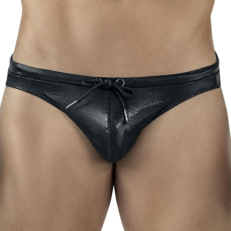 Slip de Bain Gorgona Noir Clever