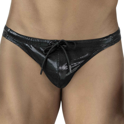 String de Bain Gorgona Noir Clever