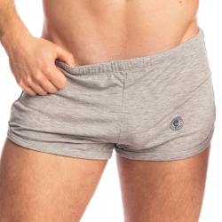 Short Flippy Floppy Louspo Gris Chiné L'Homme Invisible