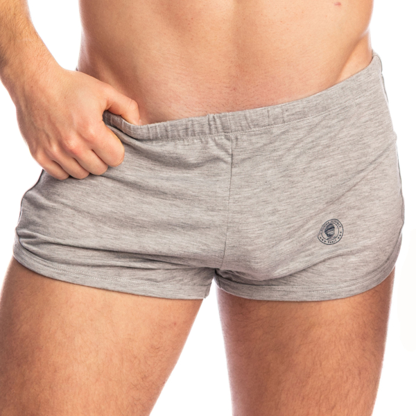 Short Flippy Floppy Louspo Gris Chiné L'Homme Invisible