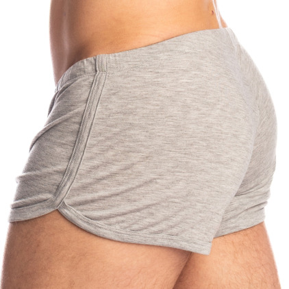 Short Flippy Floppy Louspo Gris Chiné L'Homme Invisible
