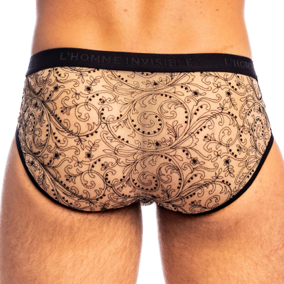 L'Homme invisible Borgia Push-Up Briefs - Nude