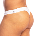String Bikini Plissé Blanc L'Homme Invisible