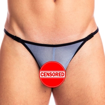 String Striptease Azzuro Bleu Ciel L'Homme Invisible