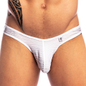 L'Homme invisible Plissé Micro Briefs - White