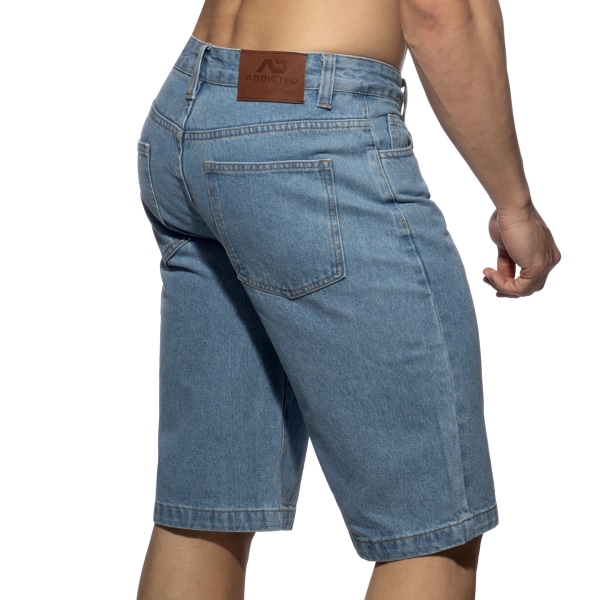Bermuda Jean Baggy Bleu Indigo Addicted