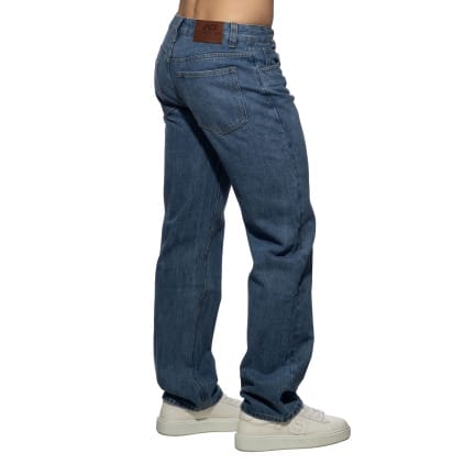 Pantalon Jeans Baggy Bleu Marine Addicted