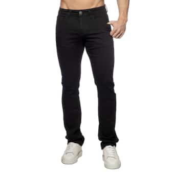 Pantalon Jeans Straight Noir Addicted