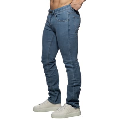 Pantalon Jeans Straight Bleu Indigo Addicted