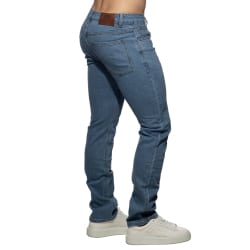 Pantalon Jeans Straight Bleu Indigo Addicted