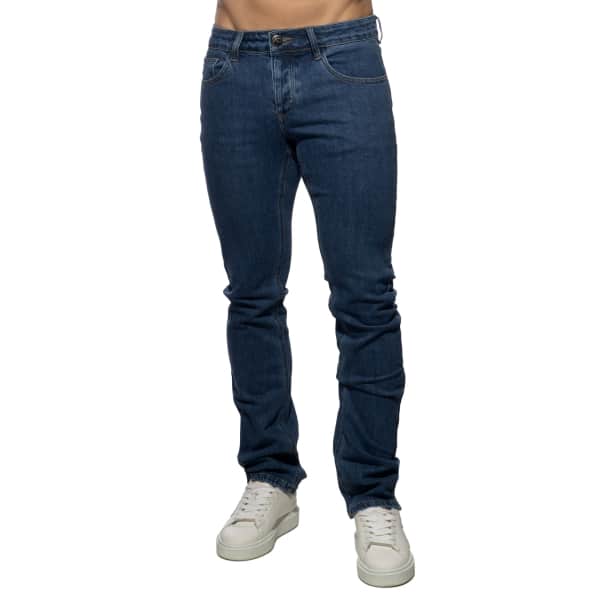 Addicted Straight Jeans Pants - Navy Blue