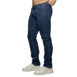 Addicted Straight Jeans Pants - Navy Blue