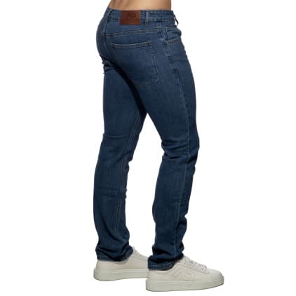 Pantalon Jeans Straight Bleu Marine Addicted
