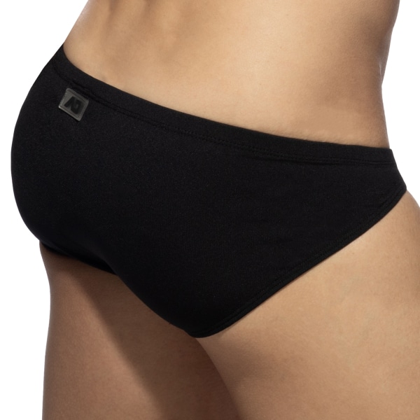 Addicted Soft Pique Bikini Briefs - Black