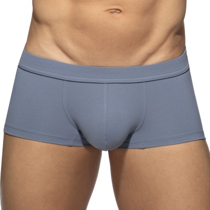 Addicted Worn Out Denim Trunks - Blue