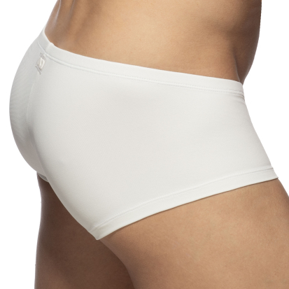 Addicted Soft Pique Trunks - White