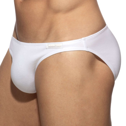 Slip Bikini Coton Blanc Addicted