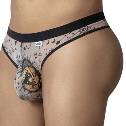CandyMan Sun Moon Thong - Nude