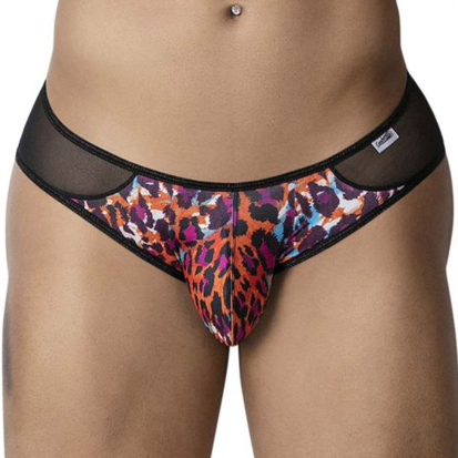 Leopard Mesh Briefs