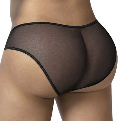 Slip Résille Léopard