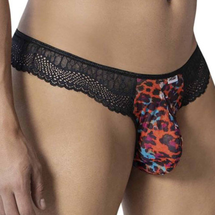 String Dentelle Léopard