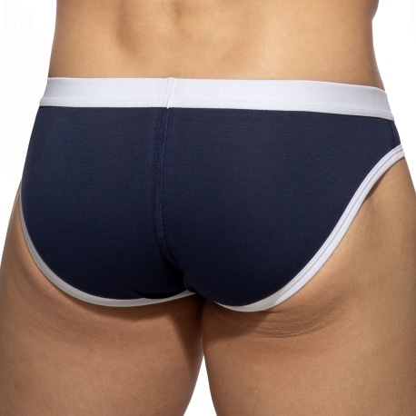 Addicted Basic Colors Sportive Briefs - Navy