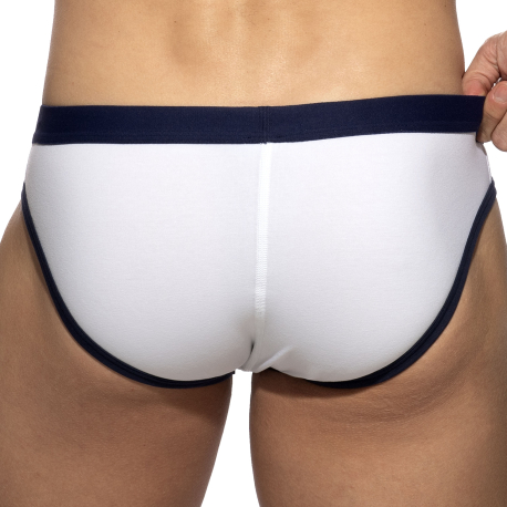 Addicted Basic Colors Sportive Briefs - White