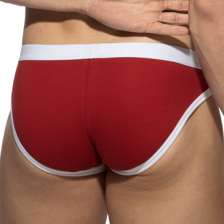 Addicted Basic Colors Sportive Briefs - Red