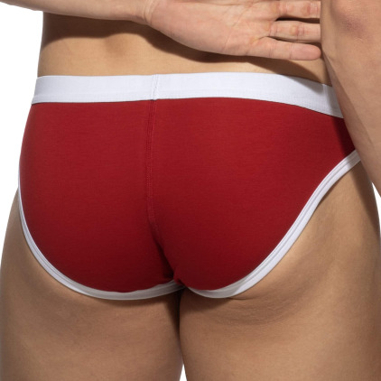Slip Basic Colors Sportive Rouge Addicted