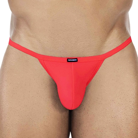 CUT4MEN SP4NDEX GLOW Kini Mini Briefs - Red