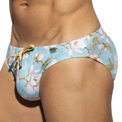 Slip de Bain Bikini Jasmine Bleu Ciel ES Collection