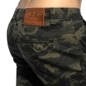 ES Collection Camo Cargo Jeans Pants - Khaki