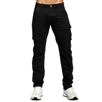 Pantalon Cargo Jeans Noir ES Collection