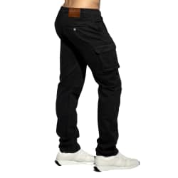 Pantalon Cargo Jeans Noir ES Collection
