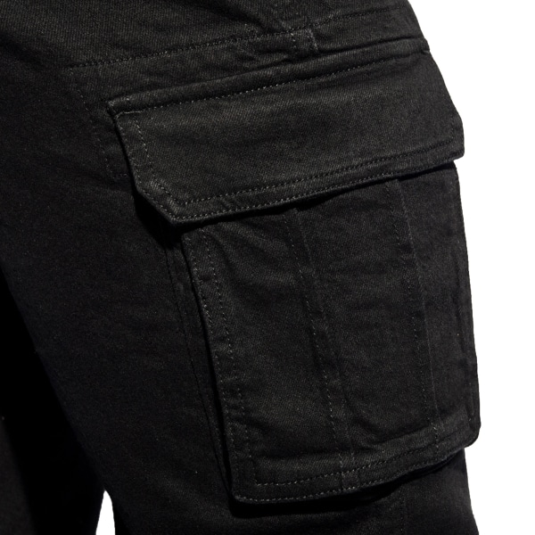 Pantalon Cargo Jeans Noir ES Collection