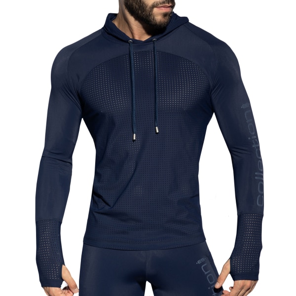 Sweat-Shirt à Capuche Vertex Marine ES Collection